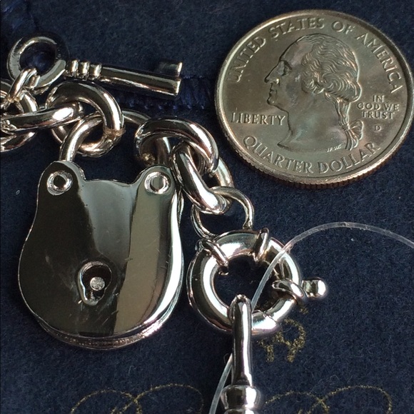 BROOKS BROTHERS Sterling Silver Charm Bracelet - Picture 5 of 8